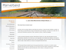 Tablet Screenshot of pfarrverband-raeren.be